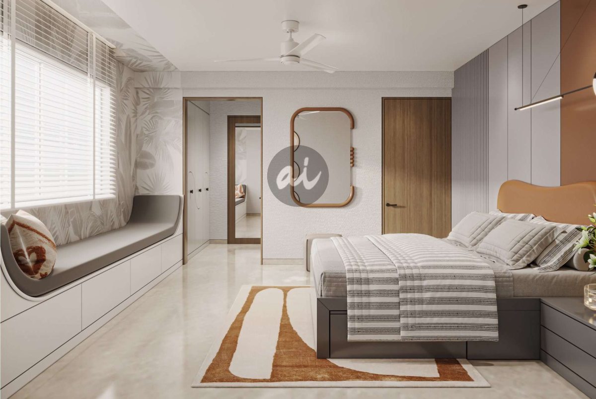 Which interior design studio offers turnkey luxury home interiors from design to execution?